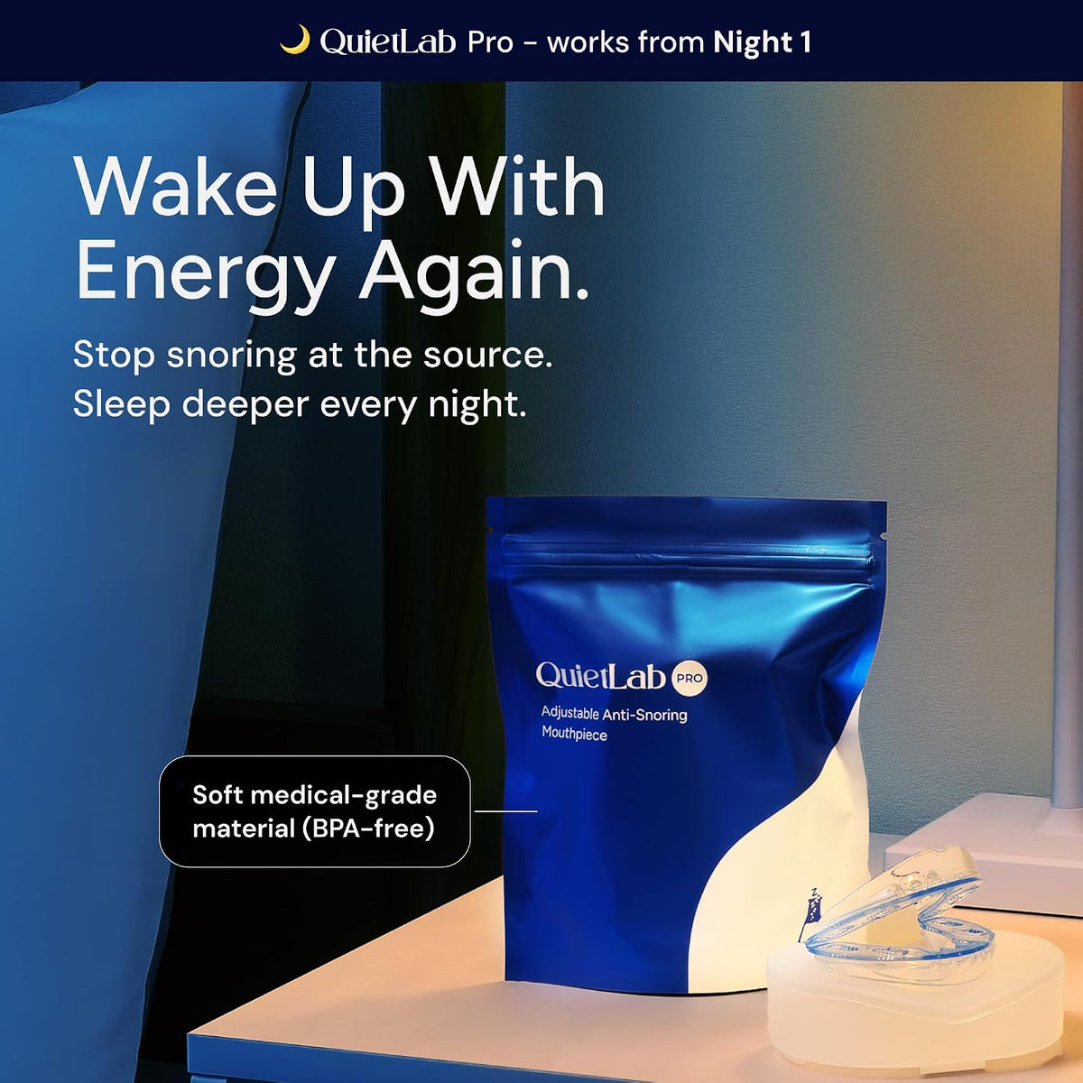 QuietLab Pro Anti-Snoring Mouthpiece